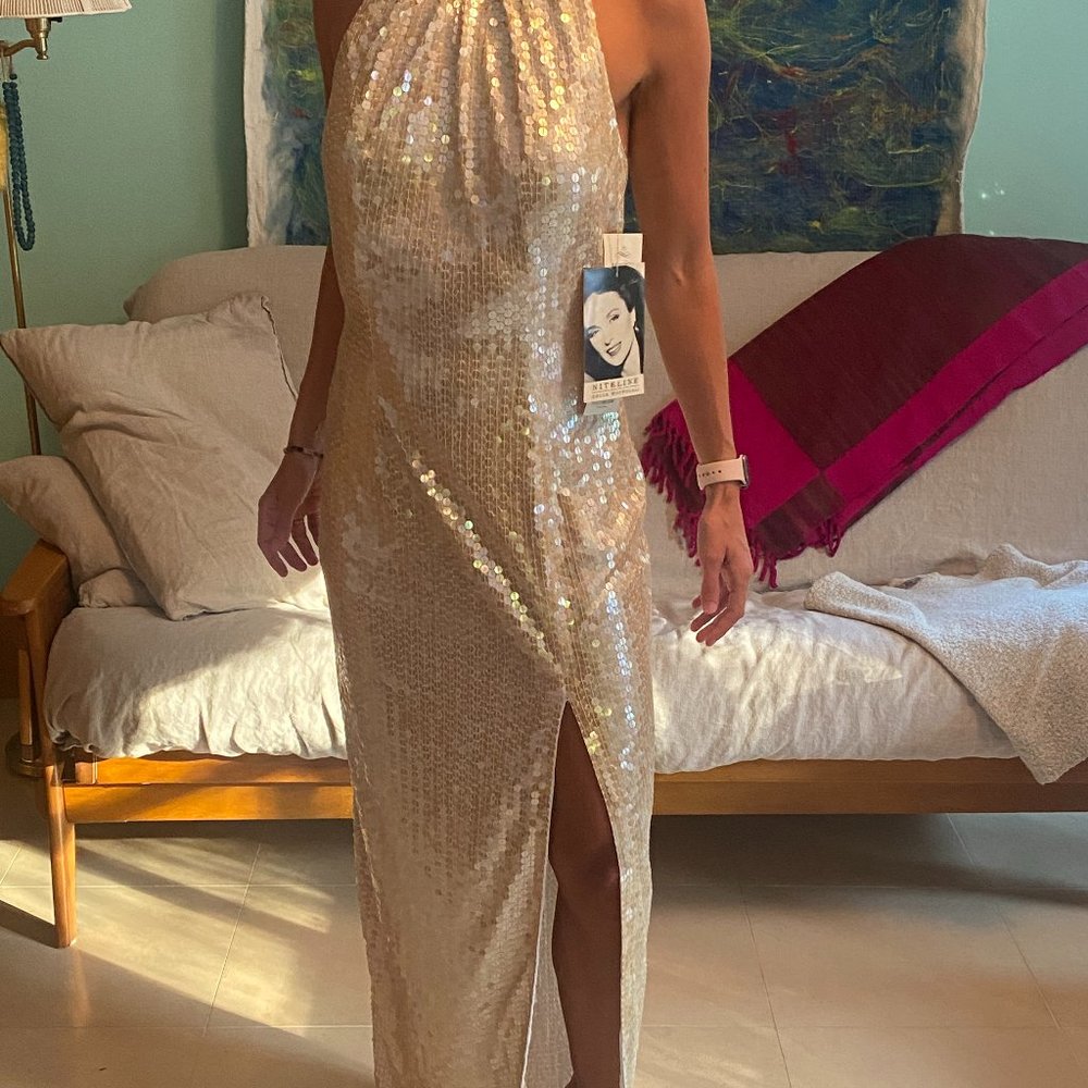 Niteline Vintage Sequin Long Dress